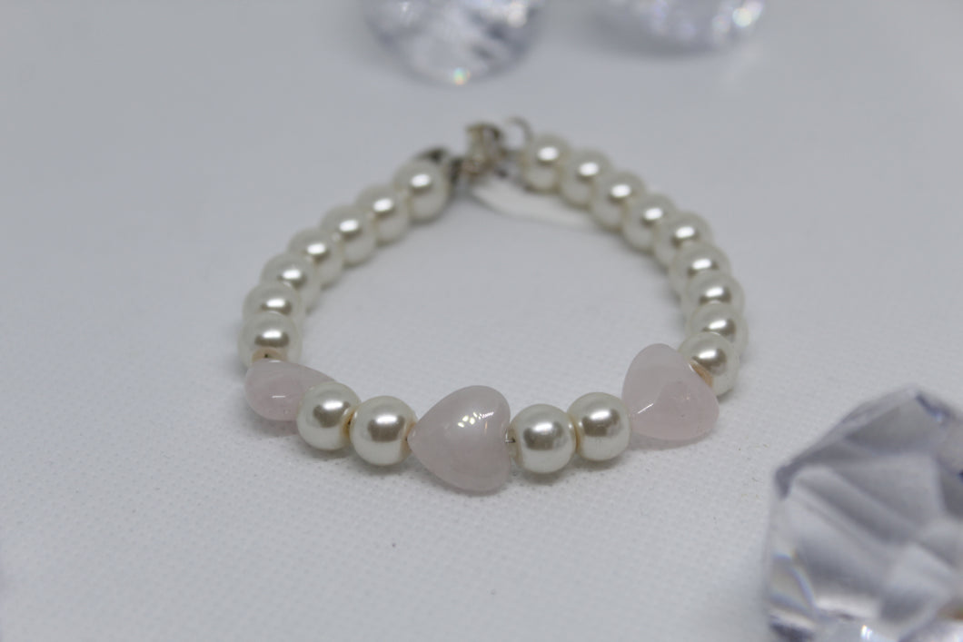 Sparkle and pearls bracelet