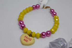 Candy heart bracelet