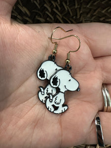 Snoopy earrings!