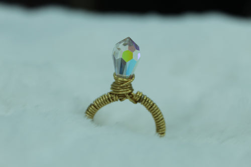 Crystal ring