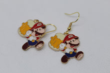 Load image into Gallery viewer, Mini mario earrings