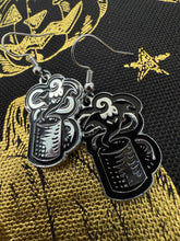 Load image into Gallery viewer, Coffee and spell earrings