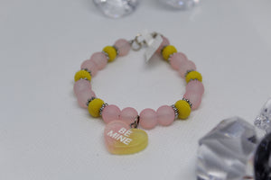 Candy heart bracelet