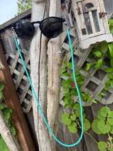 Load image into Gallery viewer, Turquoise glasses chain