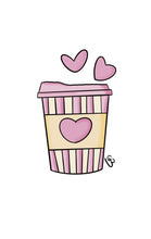 Load image into Gallery viewer, V~Day coffee stickers