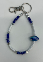 Load image into Gallery viewer, Football keychain/ phone charm