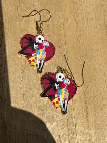 Jack and sally earrings