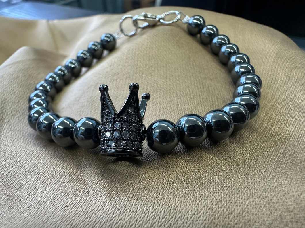 Men’s crown bracelet