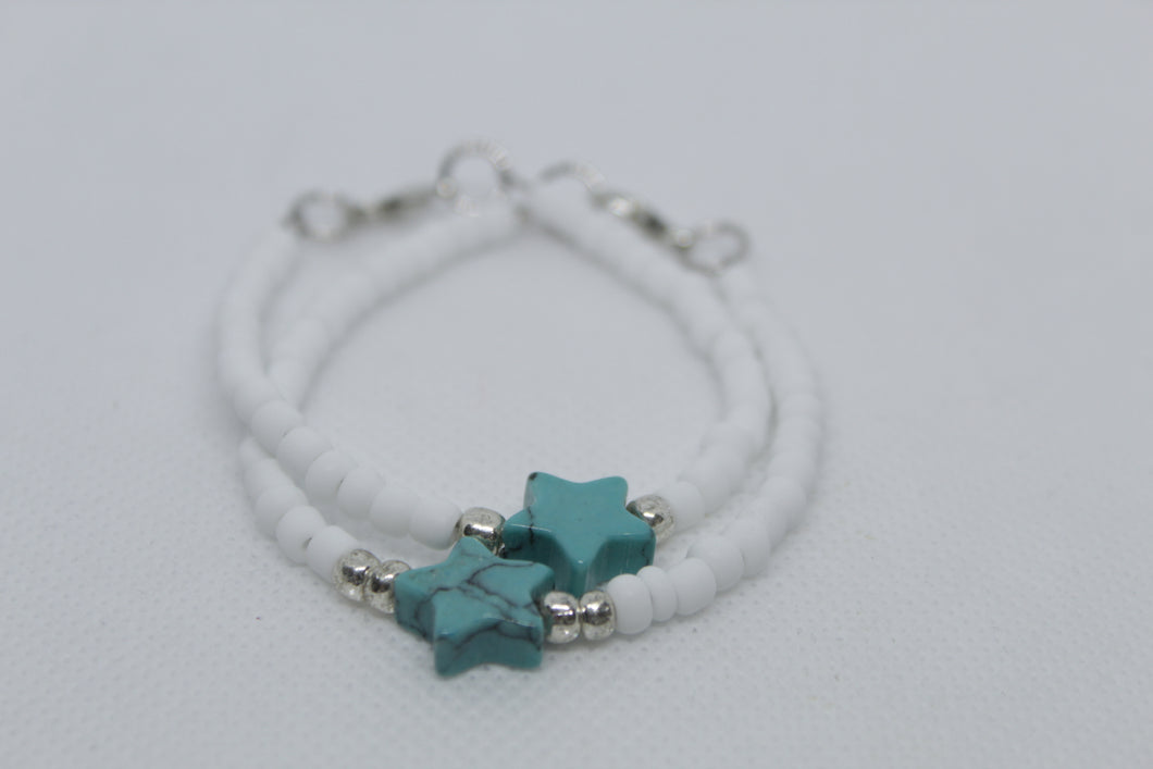Cowgirl star bracelet