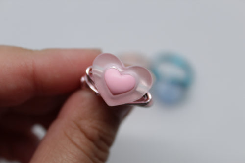 Heart rings