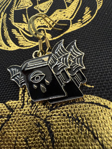 Coffee and spell earrings