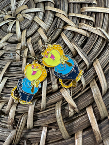 Zootopia earrings