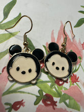 Load image into Gallery viewer, Minnie and Mickey earrings