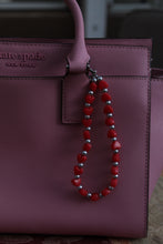 Load image into Gallery viewer, Red heart keychain