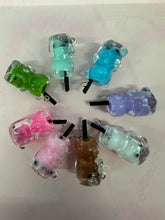 Load image into Gallery viewer, Boba bear earrings