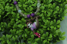 Load image into Gallery viewer, Happy sloth necklace