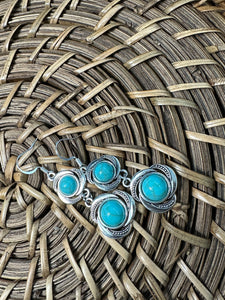 Turquoise earrings