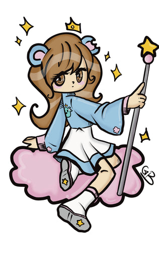 Queen gummy sticker