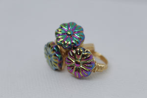 Vintage flower ring