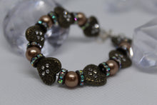 Load image into Gallery viewer, Vintage heart bracelet