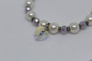 Swarovski heart bracelet