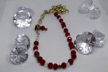 Load image into Gallery viewer, Red heart necklace