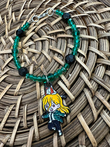 Chainsaw character bracelets