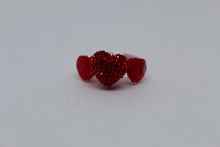 Load image into Gallery viewer, Lots of love ring (red heart)