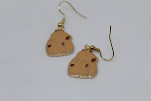 Capybara earrings
