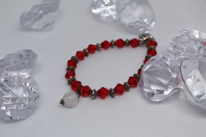 Red solid bracelet