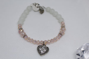 Heart lock bracelet