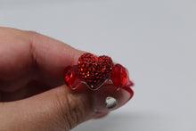 Load image into Gallery viewer, Lots of love ring (red heart)