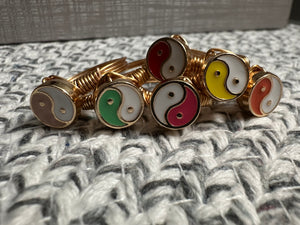 Ying Yang rings