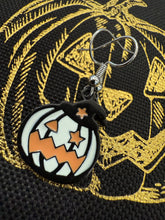 Load image into Gallery viewer, Pumpkin earrings