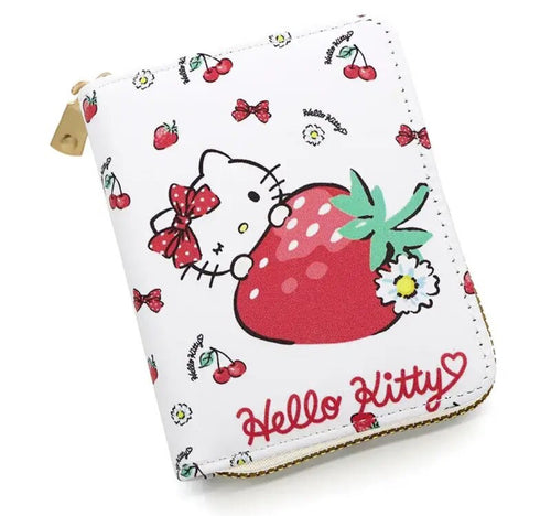 Hello kitty strawberry wallet