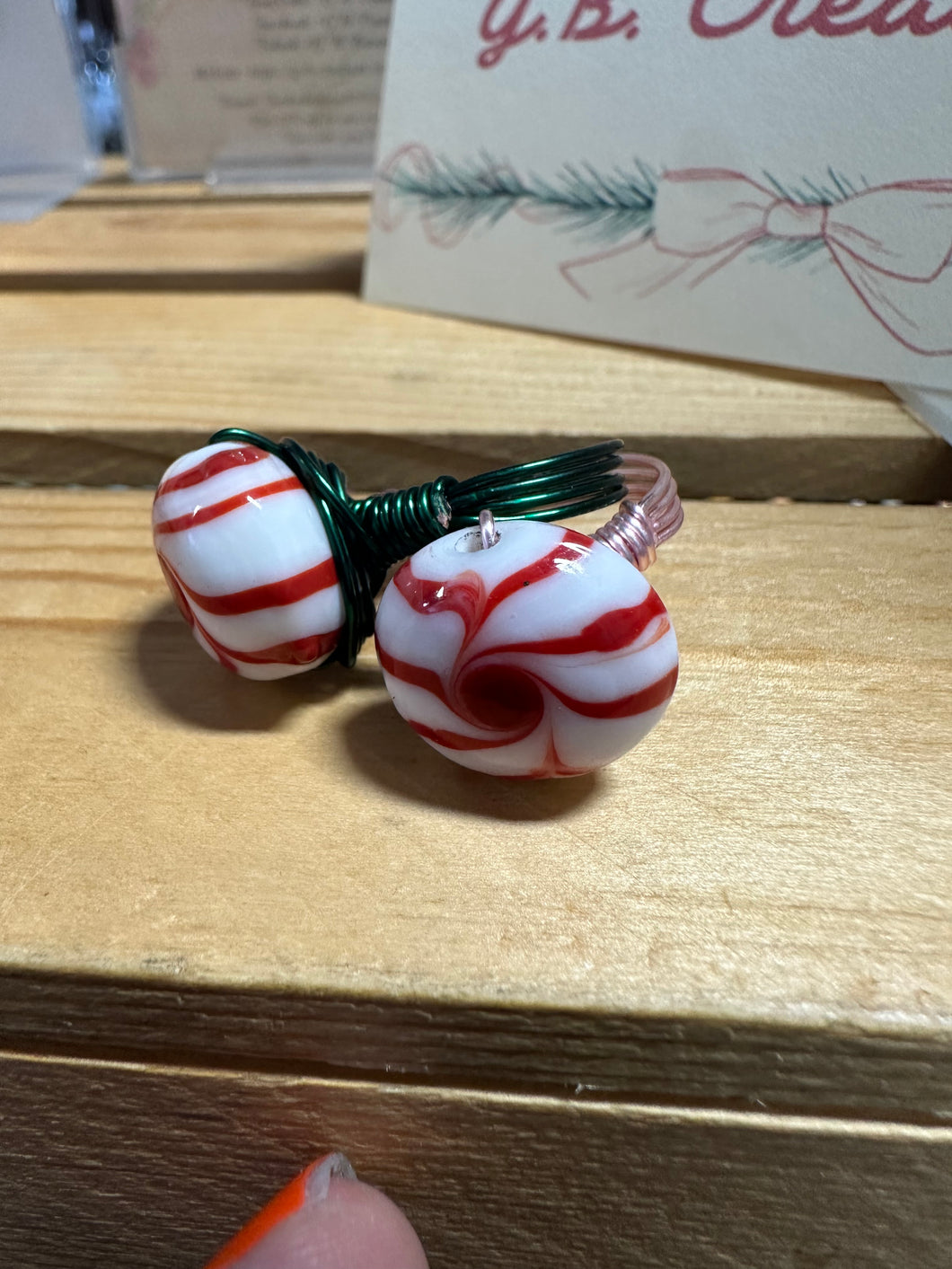 Peppermint rings