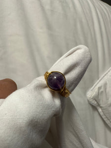 Amethyst ring