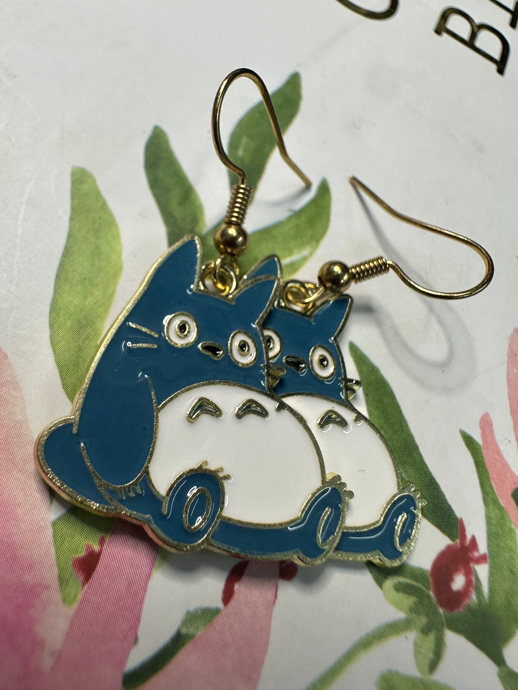Totoro earrings
