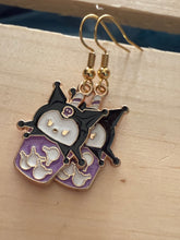 Load image into Gallery viewer, Hello kitty boba earrings
