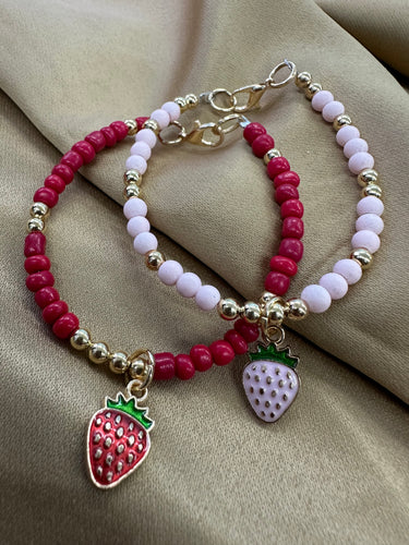 Strawberry bracelets