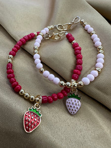 Strawberry bracelets