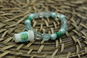 Light blue starbies cup bracelet 02