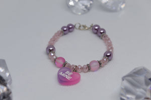 Candy heart bracelet