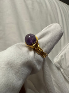 Amethyst ring