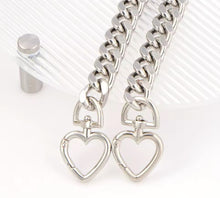 Load image into Gallery viewer, Regular heart clip purse charm