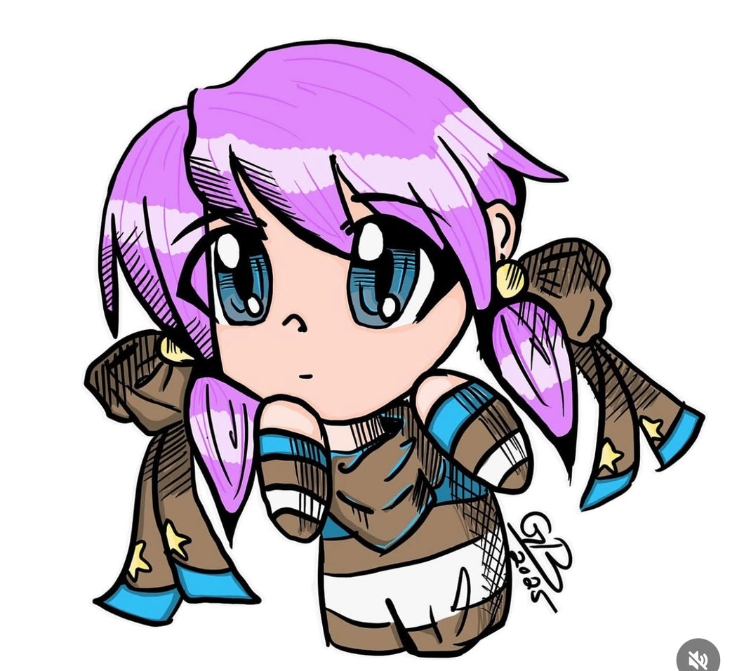 Shy Cowgirl sticker