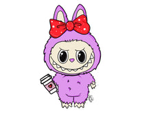 Load image into Gallery viewer, Labubu drink sticker