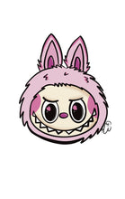Load image into Gallery viewer, Labubu head stickers