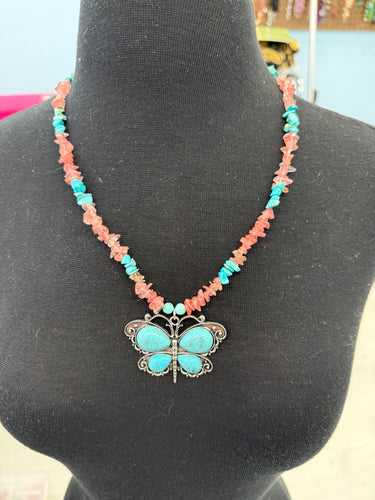 Butterfly necklace