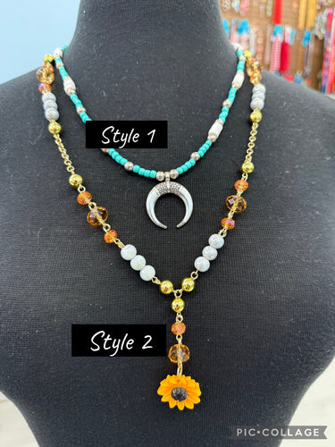 Gal up necklaces